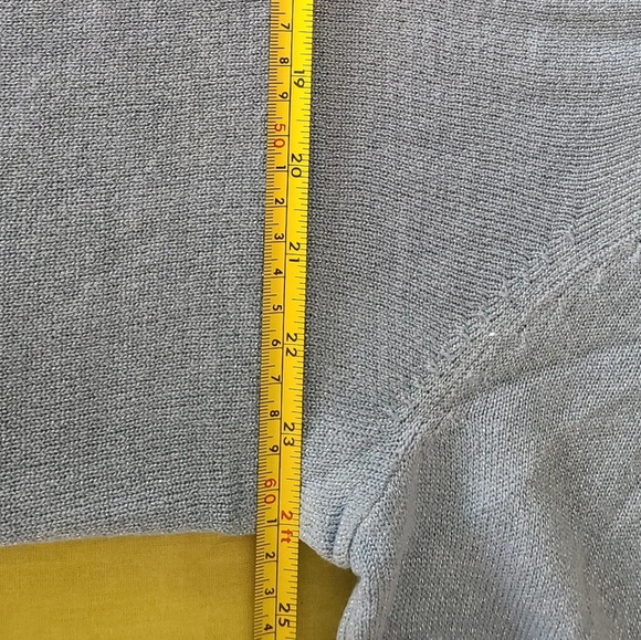 Jaclyn Smith collection sz.XXL blue+silver thread - Picture 4 of 9